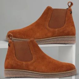 Carlton London Men's Tan Chelsea Boots-image-54