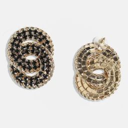 Sohi Spiral Bling Stud Earrings image 5