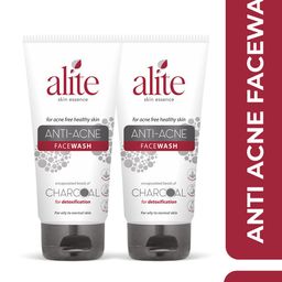 Alite Set Of 2 Skin Essence Anti Acne Face Wash With Charcoal For Detoxification 70 g Each-17