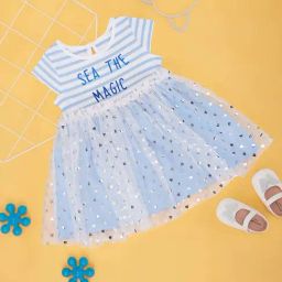 Pantaloons Baby Kids Bright White Printed Dress-picture-35