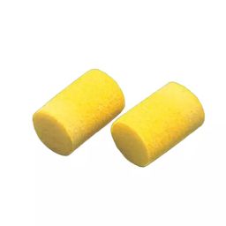 AS ONE Earplug Foam Polymer without Cord Yellow, No.2-0