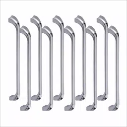 Atom Zinc Silver Glossy Finish Cabinet/Drawer Handle, CH-ZN-227-CP-10-110 (Pack of 10)-image-56