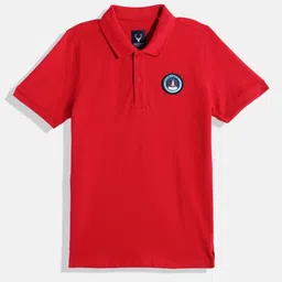 Allen Solly Junior Boys Polo Collar Pure Cotton T-shirt-picture-45