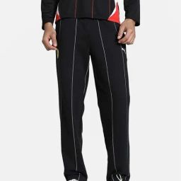 Puma Black Regular Fit Striped Trackpants-picture-11
