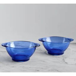 India Circus By Krshna Mehta Multi Glass Printed Serving Bowls-34