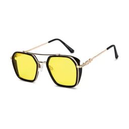 Vincent Chase Yellow UV Protection Geometric Unisex Sunglasses-24