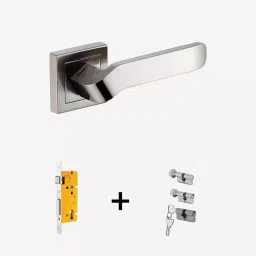 Dorset ML HALE OR Combo Lock Sets with Coin and Knob Cylinder (70 mm) -SS Finish-image-80