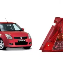 KK Lights Right Hand Tail Lamp Assembly For Maruti Swift Type 2 (2005-2012), KK-04-117R image 1