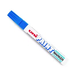 Uni PX-20L Medium Tip Light Blue Ink Permanent Paint Marker (Pack of 12 Pcs)-47