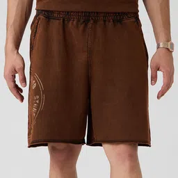 The Souled Store Men Typography Printed Shorts-picture-12