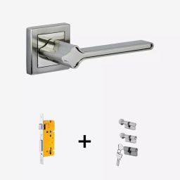 Dorset Odiun ML ODI OR Combo Lock Sets with Knob and Key Cylinder (60 mm) -SC Finish-picture-19