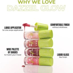 LAMEL Dazzle Glow Crystal Lip Gloss 5ml - Fancy 403 image 5