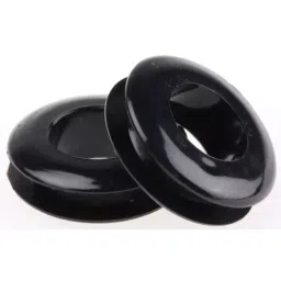 RS PRO Black PVC 13.9 mm Cable Grommet for Maximum of 10.5 mm Cable, 6664603 (Pack of 100 pcs)-5