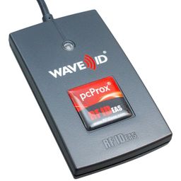 RF IDeas PCPROX Plus Enroll with iClass ID USB Reader - Black RDR-80081AKU image 1