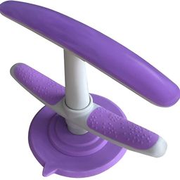 Meetzone Adjustable Sit Up Bar for Floor, Portable Sit Up Assistant Device for Ab Trainer, Sit Up Assistant Device with Strong Suction Cup for Home Fitness Abdominal Muscle Exercise (Multi Color) image 3