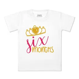 Arvesa Kids Typography Printed Applique T-shirt-picture-5