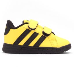 ADIDAS KIDS Sports Shoes Affab 2.0 with Velcro Closure & Tape Design - Yellow & Black-image-2