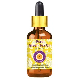 Deve Herbes Pure Green Tea Oil with Glass Dropper - 10ml-13