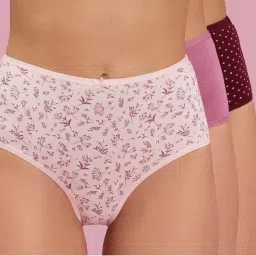 Nykd By Nykaa High Rise Full Brief Panty with Outer Elastic-NYP036-Assortment 14-picture-27