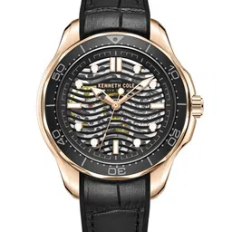 Kenneth Cole Men Black Dial And Silicon Strap Analogue Watch KCWGR2220901MN-image-58