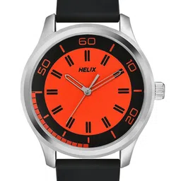 Helix Men Brass Dial & Straps Analogue Watch TW043HG20-image-66