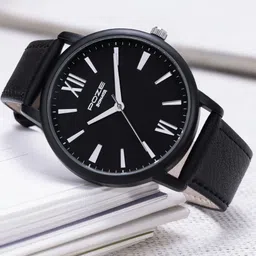 Sonata Poze Men Dial & Leather Straps Analogue Watch SP70039KL01W-53
