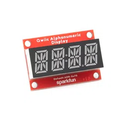 SparkFun COM-16917 Qwiic Alphanumeric Display – Blue image 1