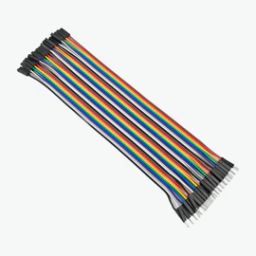 Male to Female Connecting Wires / Jumper Wires (Set of 40)-image-49