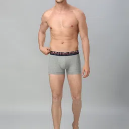 van heusen innerwear Van Heusen Pack of 2 Men Solid Super Combed Cotton Trunks image 5