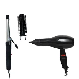 CK INDIA Hair Dryer 1500 Watts & Curler 471B Black-image-15