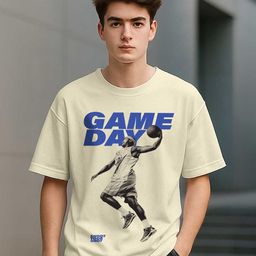 VEIRDO Boys Graphic Printed Round Neck Pure Cotton Oversized T-Shirt-28