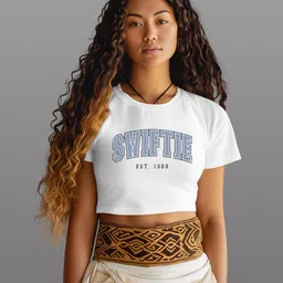 TheBTclub Women Print Crop Top-picture-54