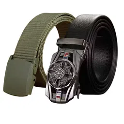 Niddleman Men Pack Of 2 Belt-picture-32