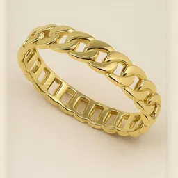ISHTAARA Women Gold-Plated Link Bracelet-image-95