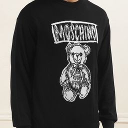 MOSCHINO COUTURE Men Printed Woollen Pullover-image-63
