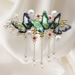 MANSIYAORANGE Women Embellished French Barrette-70