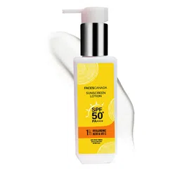 FACES CANADA SPF50 PA+++ Sunscreen Lotion 1% Hyaluronic Acid & Vitamin C - 100ml-57