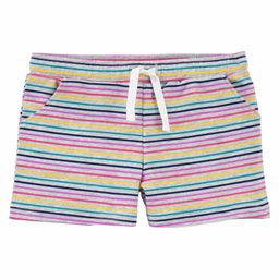 Carter's Striped Pull On Shorts - Multicolor-image-52