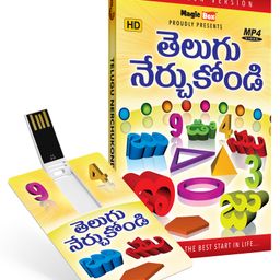 Inkmeo USB Memory Stick Pre School Learning - Telugu-7