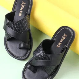 Pine Kids Ethnic Footwear - Black-picture-8