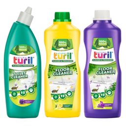 Turil Floor and Toilet Cleaner Combo - 1000 ml Each-3