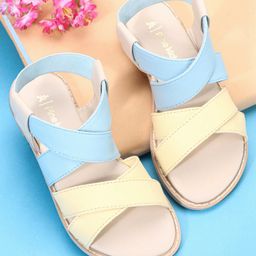 Pine Kids Sandals - Yellow Sky Blue-image-3