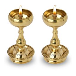 POSHIFY Udupi Nanda Bowl-Shaped Brass Diya Pooja Essentials-49