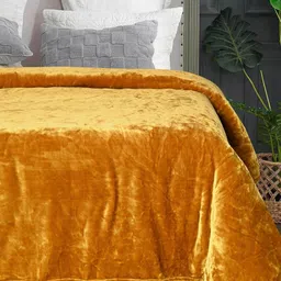 Saral Home Beige Mild Winter 350 GSM Single Bed Blanket-image-43