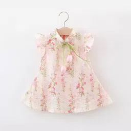 LULU & SKY Floral Print Fit & Flare Dress-30
