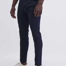 The Collection Men Slim Fit Dark Wash Cotton Jeans-image-21
