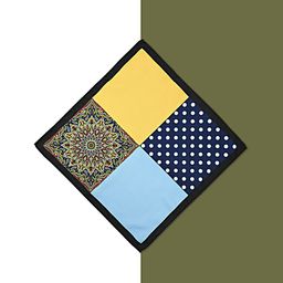 Cazzano Men Checked Pocket Squares-image-75