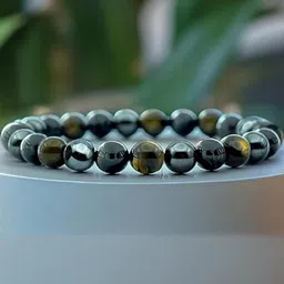 VIBESLE Unisex Crystals Elasticated Bracelet-image-98