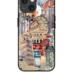 QRIOH Quirky Printed iPhone 15 Back Case Mobile Accessories-image-73