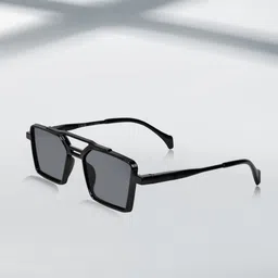 WROGN Men Square Sunglasses with UV Protected Lens WRNSG-82819-01-12